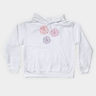 Rose set Kids Hoodie